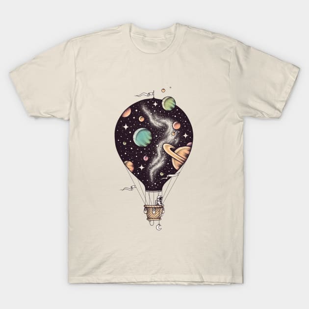 Interstellar Journey T-Shirt by enkeldika2